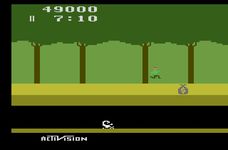 une photo d'Ã©cran de Pitfall sur Atari 2600